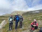 Blide folk 2: Kjersti, Jonas, Annette og Ingalill.